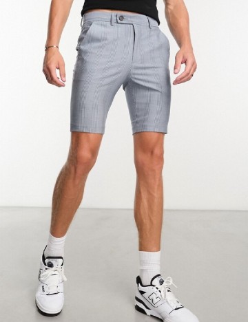 Pantaloni scurti ASOS, albastru