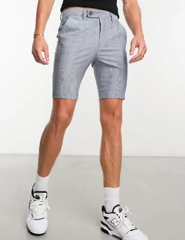 Pantaloni scurti ASOS, albastru Albastru