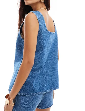 Bluza ASOS, albastru Albastru