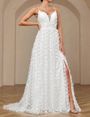 Rochie scurta SHEIN, alb