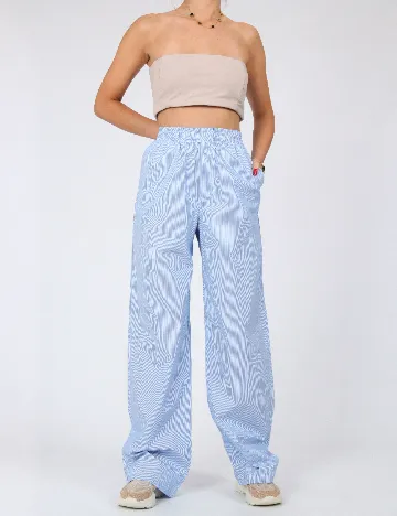 Pantaloni Cotton On, albastru Albastru