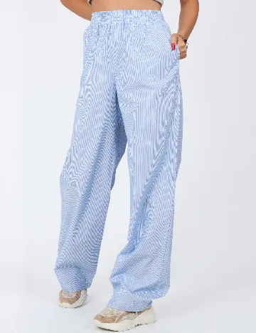 Pantaloni Cotton On, albastru Albastru