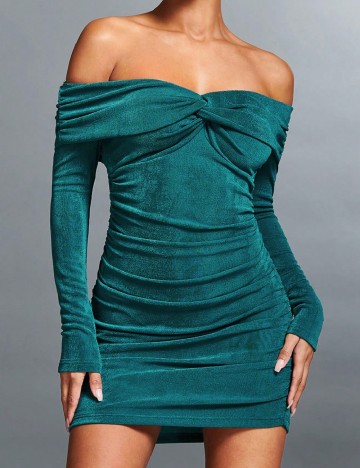Rochie scurta SHEIN, turcoaz