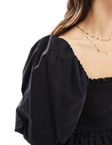 Rochie scurta Miss Selfridge, negru