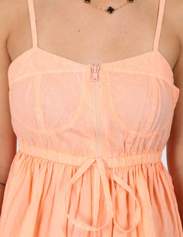Rochie scurta ASOS, portocaliu