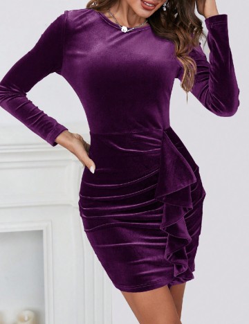 Rochie scurta SHEIN, mov