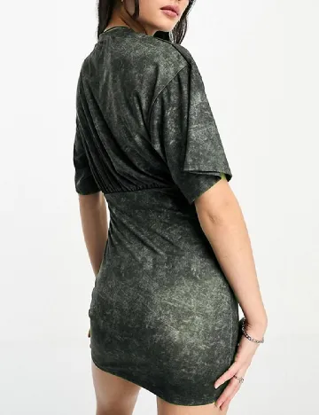 Rochie scurta ASOS, verde Verde
