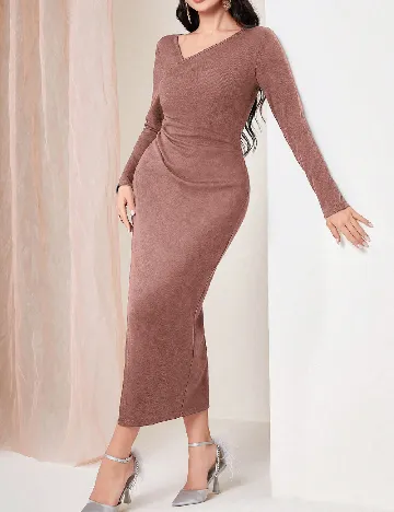 Rochie lunga SHEIN, roz pudra Roz