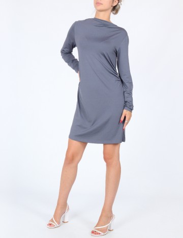 Rochie scurta Stradivarius, gri