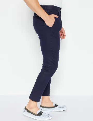 Pantaloni ASOS, bleumarin Albastru