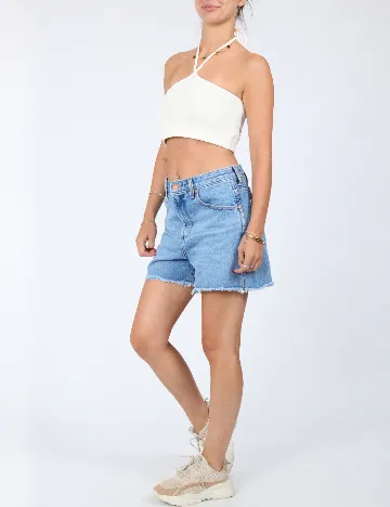 Pantaloni scurti Wrangler, albastru Albastru