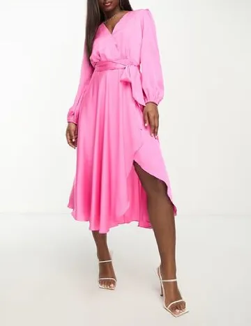 Rochie medie Forever New, roz Roz