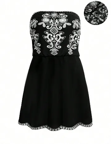 Rochie scurta SHEIN CURVE, negru Negru
