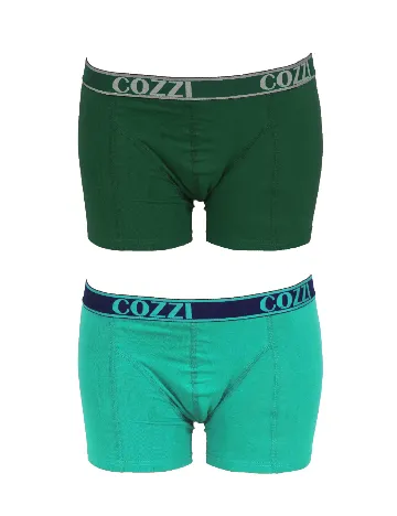 Set Boxeri 2 perechi Cozzi, verde Verde