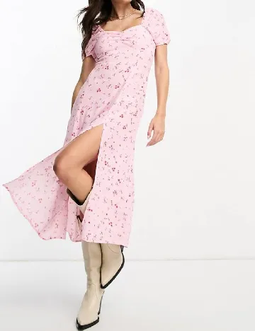 Rochie medie & other stories, roz Roz