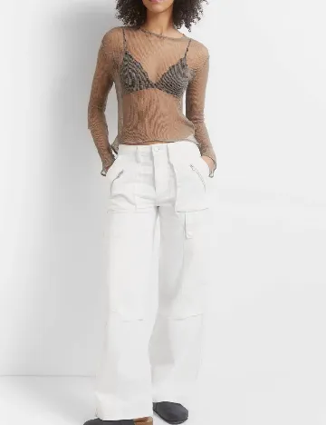 Bluza Pull&Bear, maro Maro