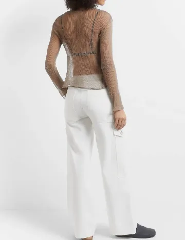 Bluza Pull&Bear, maro Maro