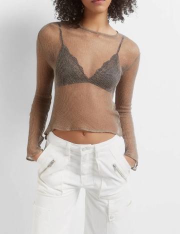 Bluza Pull&Bear, maro