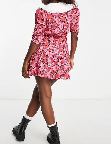 Rochie scurta Miss Selfridge, floral print Floral print