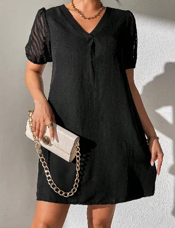 Rochie scurta SHEIN, negru Negru