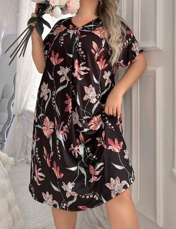 Rochie medie SHEIN CURVE, negru
