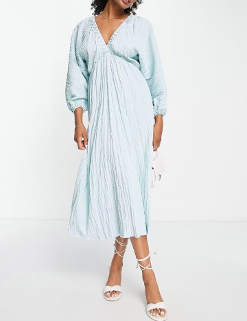 Rochie medie ASOS, bleu