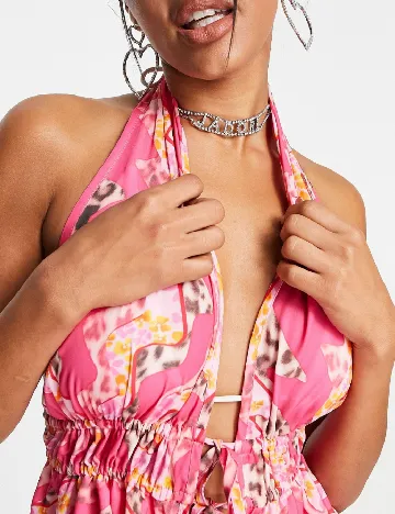Rochie de plaja AsYou, roz Roz