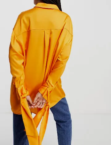 Camasa Oversize ASOS, portocaliu Portocaliu