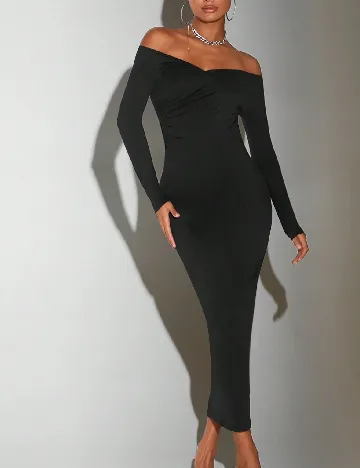 Rochie lunga SHEIN, negru Negru