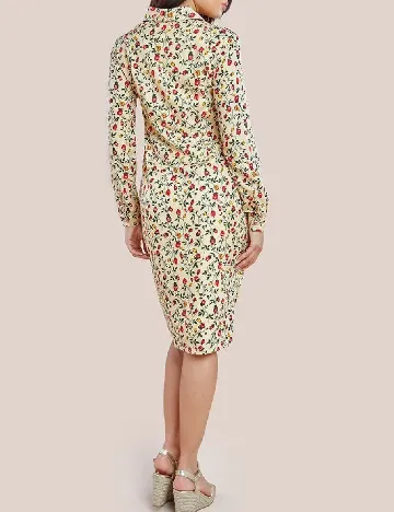 Rochie medie City Goddess, crem Crem