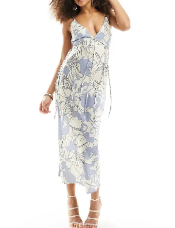 Rochie lunga ASOS, crem Crem