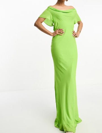 Rochie lunga ASOS, verde