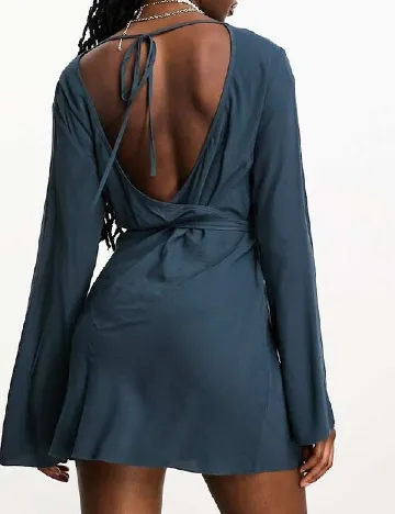 Rochie scurta Weekday, albastru Albastru