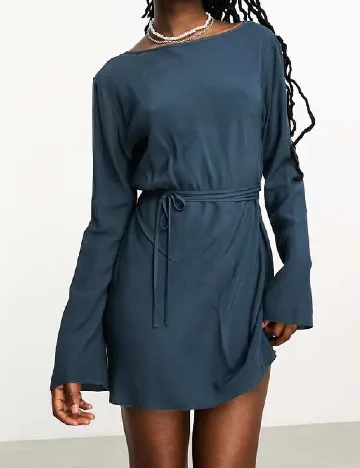 Rochie scurta Weekday, albastru Albastru