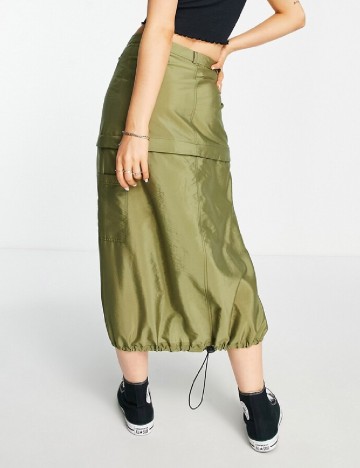 Fusta Top Shop, verde