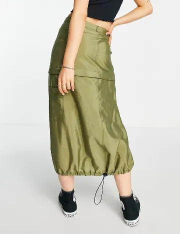 Fusta Top Shop, verde Verde