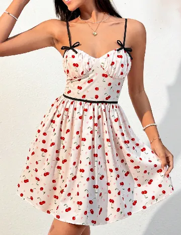 Rochie scurta SHEIN, roz pal Roz
