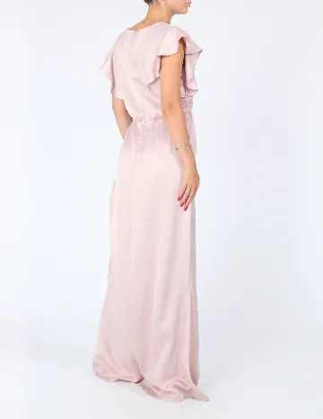 Rochie lunga TFNC London, roz pudra inchis Roz