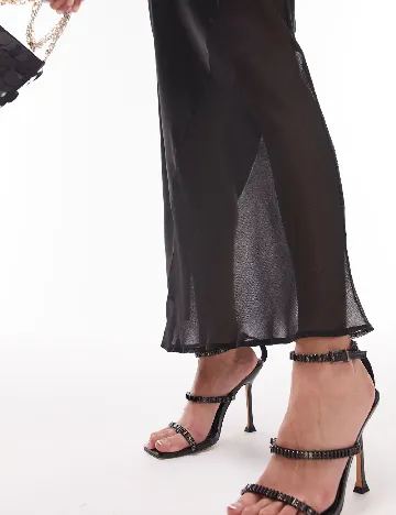 Fusta Top Shop, negru Negru