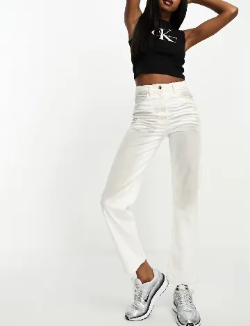Top Calvin Klein Jeans, negru Negru