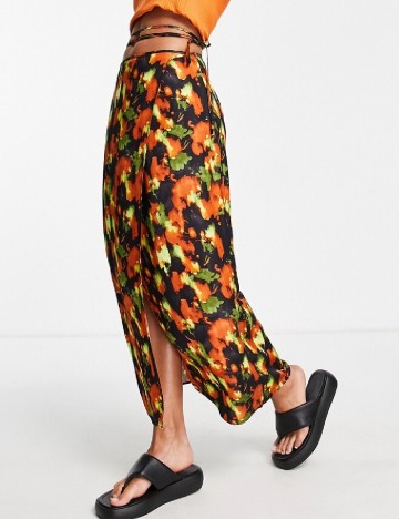 Fusta Top Shop, mix culori