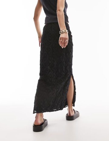 Fusta Top Shop, negru