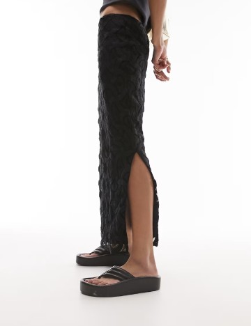 Fusta Top Shop, negru