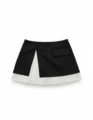 Fusta Missy Empire, negru Negru