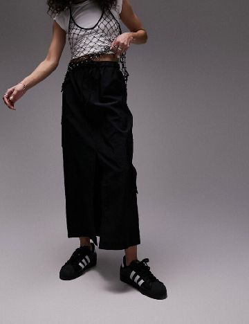 Fusta Top Shop, negru