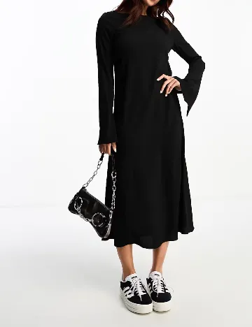 Rochie medie Monki, negru Negru