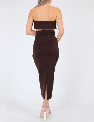 Rochie medie ASOS, maro Maro