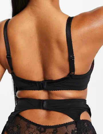 Sutien Pour Moi, negru/rosu Rosu