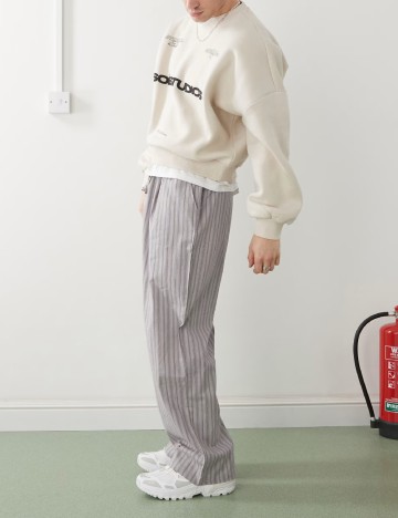 Pantaloni Reclaimed Vintage, gri
