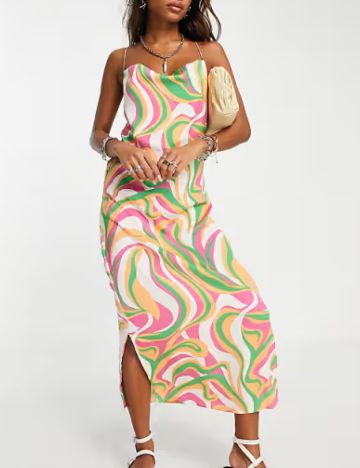 Rochie medie Only, mix culori